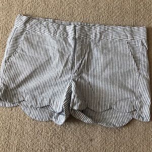 harper striped shorts